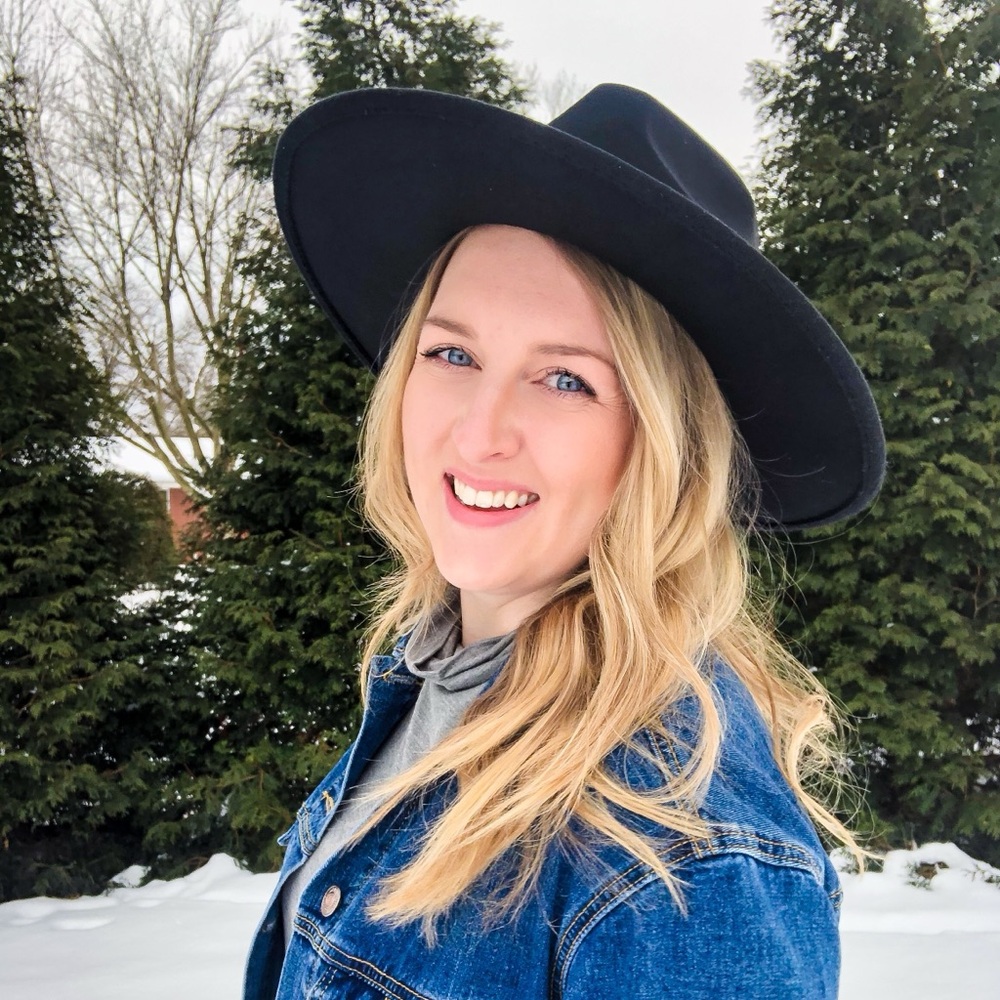 Black Wide Brimmed Hat